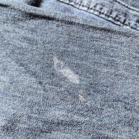 Lands End Long Sleeve Jean Shirt Dress - Size 4/XS - Picture 10 of 10